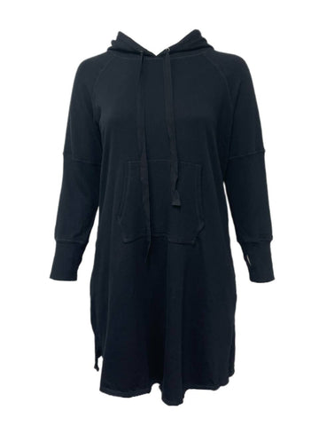 CASLON Women's Plus Black Hoodie Sweatshirt Dress Size 0X NWT