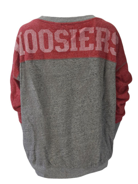 AMERICAN COLLEGIATE Women's Grey Indiana Sweatshirt #W011IN2A NWT