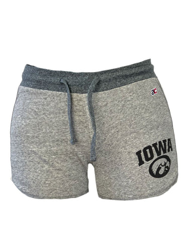 AMERICAN COLLEGIATE Women's Grey IOWA Shorts #W02IO NWT