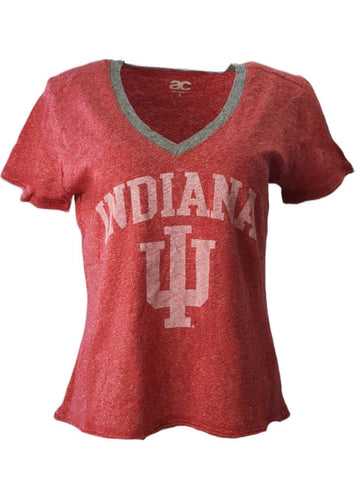 AMERICAN COLLEGIATE Women's Red Indiana T-Shirt #W003IN Small NWT