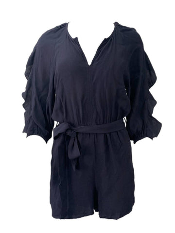 LOST IN LUNAR Women's Navy Indie Playsuit Size US 2 NWT