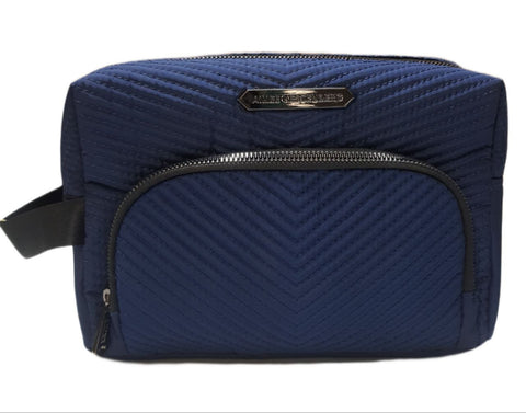 AIMEE KESTENBERG Women's Blue Isabela Cosmetic Bag #T00145 One Size NWT