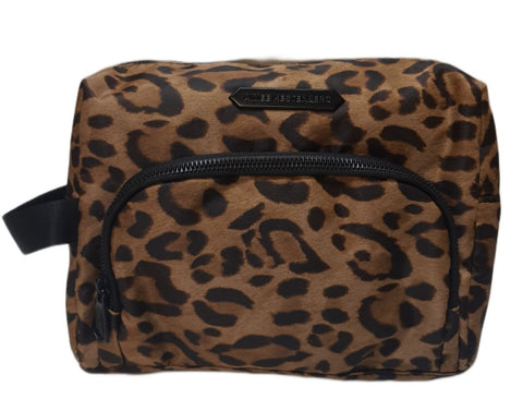 AIMEE KESTENBERG Women's Brown Isabela Cosmetic Bag #T00145 One Size NWT