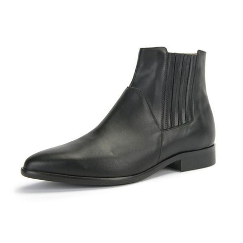 ITALEAU Women's Black Lunella Ankle Booties Shila002 US 7.5 NIB