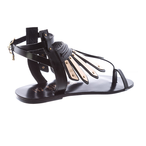 Ivy Kirzhner Women's Woven Leather Soleil Thong Sandals