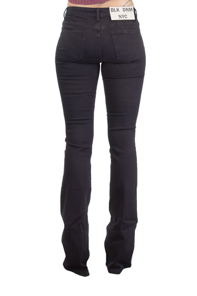 BLK DNM Women's Treno Black Low Rise Jeans #WJ611101 $215 NWT