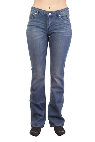 BLK DNM Women's Mador Blue Whiskerwashed Jeans #WJ860601 29x32 $215 NWT
