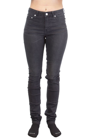 BLK DNM Women's Slim Jeans, Grey, 27x34