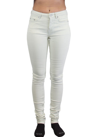 BLK DNM Women's Chrystie White Slim Jeans #WJ320104 $215 NWT