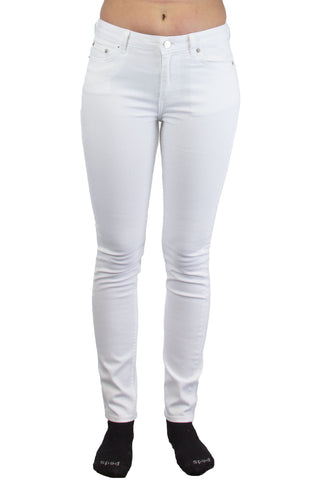 BLK DNM Women's Avon White Slim Jeans #WJ790101 $215 NWT