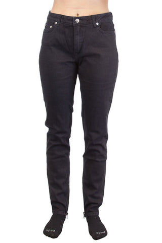 BLK DNM Women's Delancey Black Ankle Zip Jeans #WJ020602 29L $215 NWT