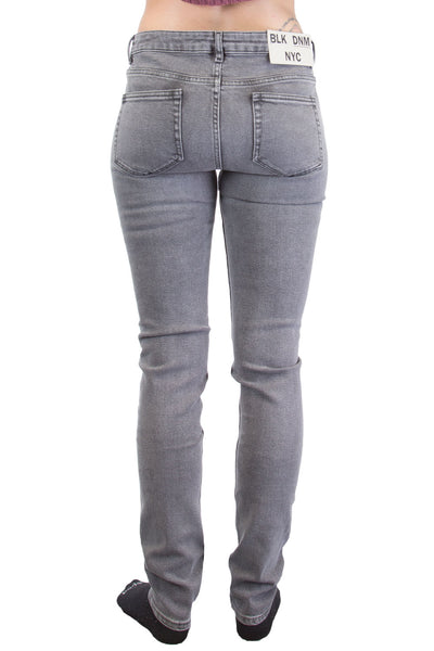 BLK DNM Women's Ferris Grey Super Skinny Jeans #BFRDJ07 $175 NWT