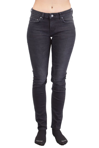 BLK DNM Women's Basset Black Mid Low Rise Jeans #BFRDJ24 $175 NWT