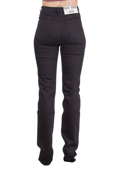 BLK DNM Women's Varick Black High Rise Jeans #WJ100701 $215 NWT