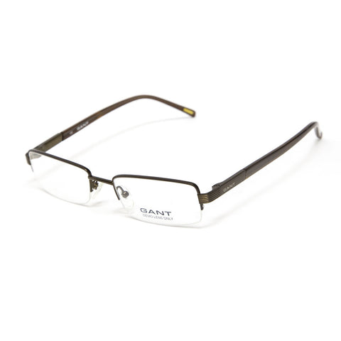 Gant Jessie Semi-Rimless Eyeglass Frames 51mm - Satin Brown NEW