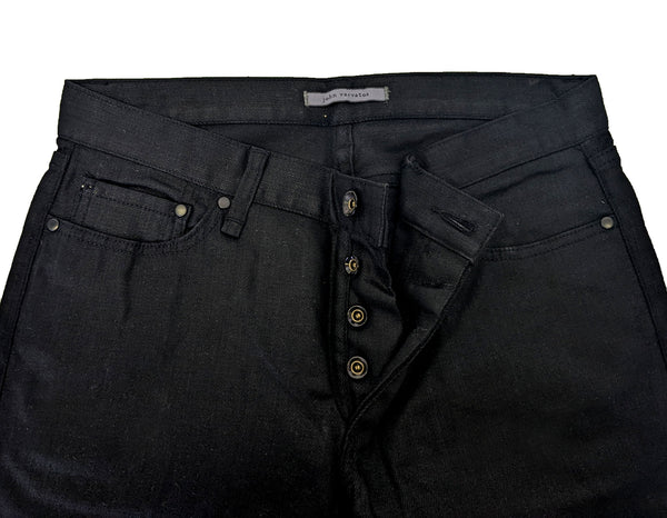 John Varvatos Men's Black Button Fly Jeans Size 38R NWOT