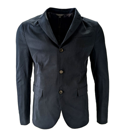 John Varvatos Men's Dark Navy Convertible Lapel Blazer Size Medium $798 NWOT