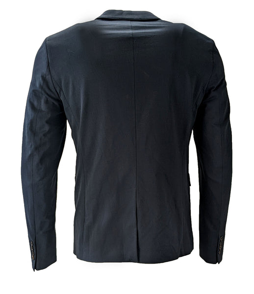 John Varvatos Men's Dark Navy Convertible Lapel Blazer $798 NWT