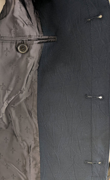 John Varvatos Men's Dark Navy Convertible Lapel Blazer $798 NWT