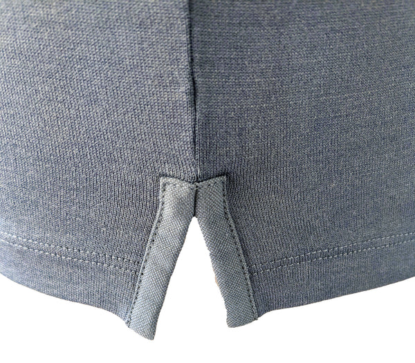 John Varvatos Cornflower Blue Silk Blend Short Sleeve Polo Size Small $198 NWT