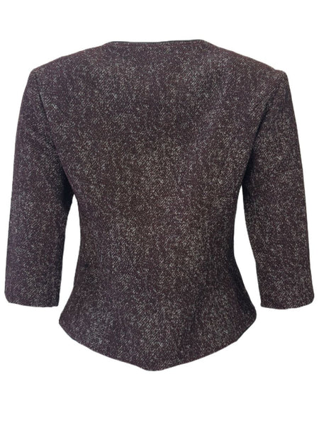 NORA GARDNER Women's Red Cropped Julliet Jacket #NGFW1723 NWT