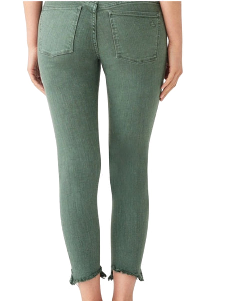 DL1961 Women's Jade Florence Cropped Mid Rise Instasculpt Skinny Jeans NWT