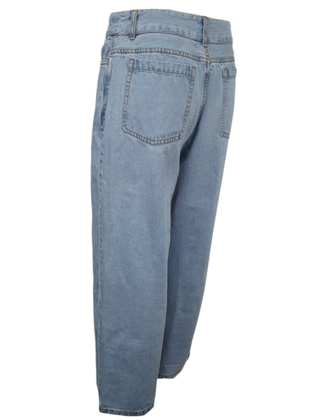 KOWTOW Women's Blue Stright Classic Shape Jeans #Bl1 X-Large NWOT