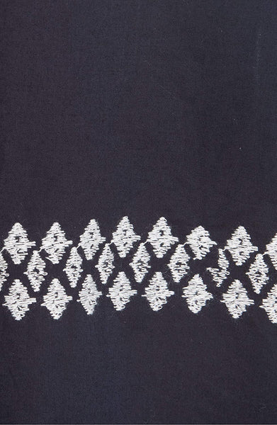 JOIE Women's Midnight Embroidered Cotton Blouse 003052 $198 NWT