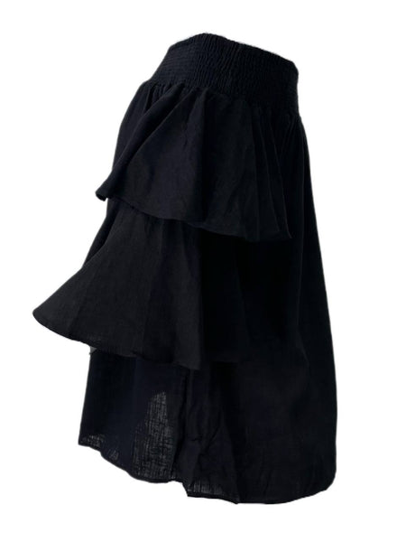 LOST IN LUNAR Women's Black Jordana Top Size US 4 NWT