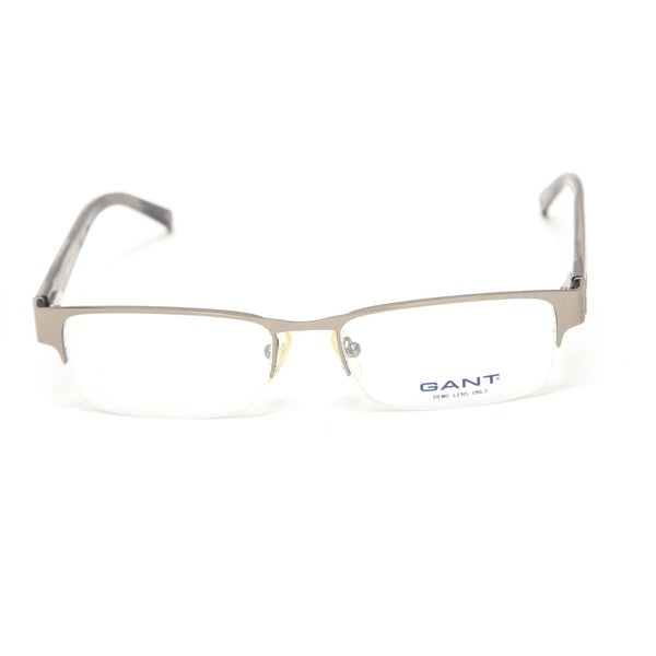 Gant Kenmore Semi-Rimless Eyeglass Frames 54mm - Satin Gunmetal NEW