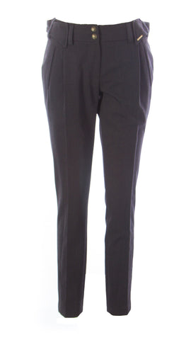 KITTE Women's Dark Grey Polyester Blend Pants T225 $88 NEW