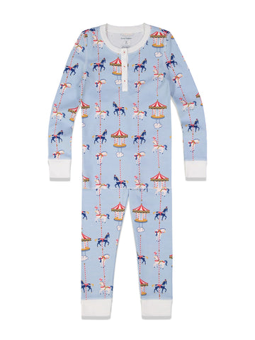 ROBERTA ROLLER RABBIT Little Boys Popcorn Carousel Pajama Set $65 NEW