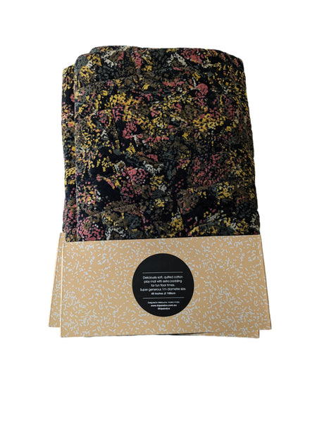 Kip&Co Blossom Cord Round 40" Padded Playmat for Baby NWT