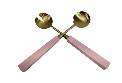 Kip&Co Blossom Pink Salad Servers NEW