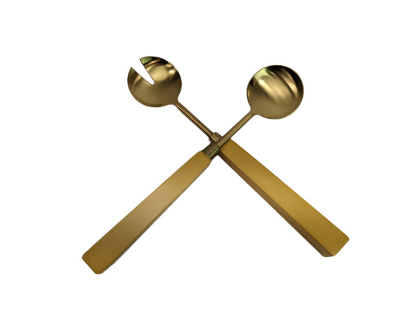 Kip&Co Cirtrus Yellow Salad Servers NEW