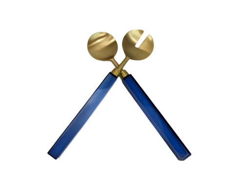 Kip&Co  Navy Salad Servers NEW