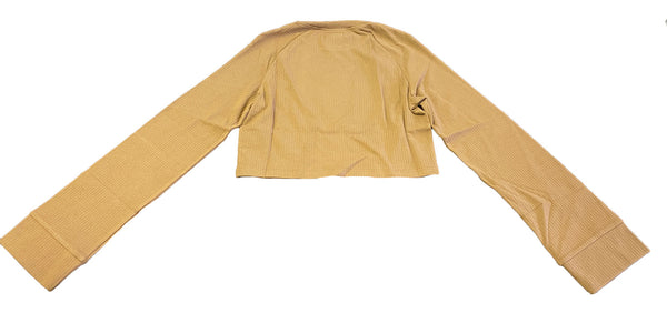 KITH Women's Ellison Cropped Mock Neck Top KHW2064 NWT