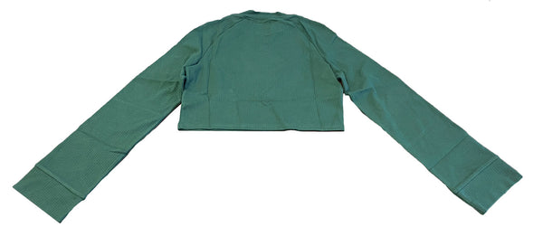 KITH Women's Ellison Cropped Mock Neck Top KHW2064 NWT