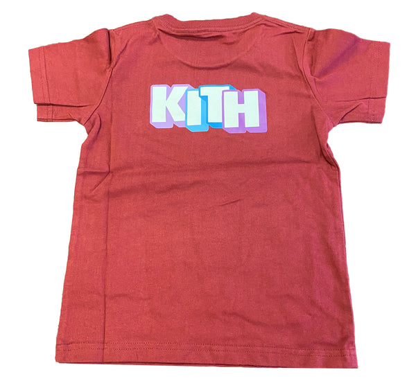 KITH Unisex Kid's US Block T-Shirt KHK3030 NWT