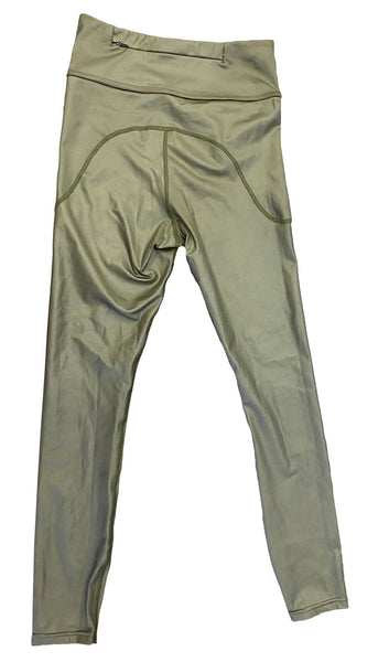 KITH SPORT Women's Olive Full Length Athletic Leggings X-Small NWOT