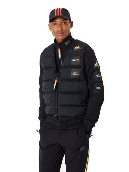 KITH X ADIDAS TERREX Men's Black Reversible Down Vest NWT