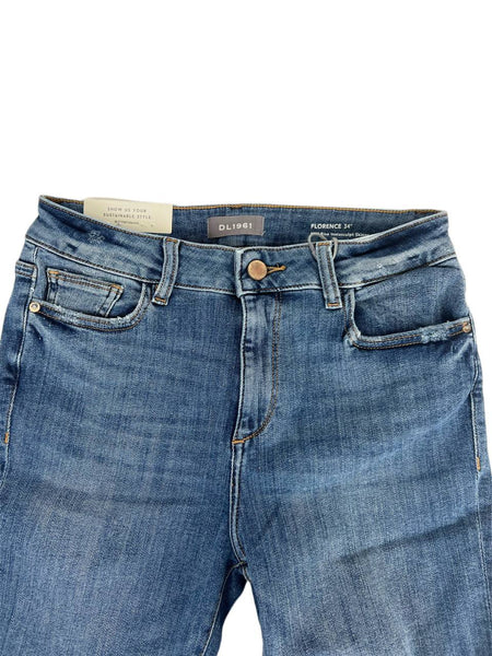 DL1961 Women's Knox Florence Mid Rise Instasculpt Skinny Jeans Size 28 NWT