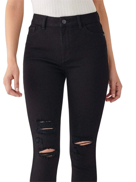 DL1961 Women's Kodiak Farrow Ankle High Rise Instasculpt Skinny Jeans Size 27