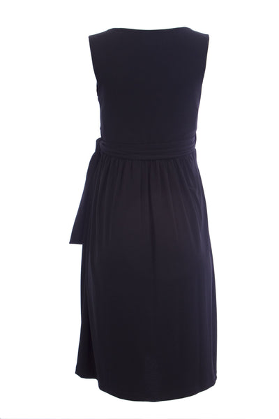 OLIAN Maternity Women's Sleeveless Wrap Dress $155 NWT