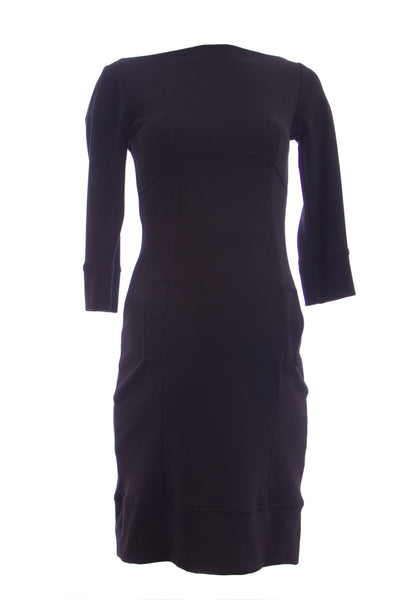 OLIAN Maternity Women's Lined Bodice Boat Neck Sheath Dress $145 NEW