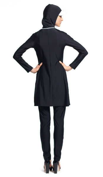MODEST SEA Lauren 3-Pc Full Coverage Swimsuit Burkini 11027 $226 NEW