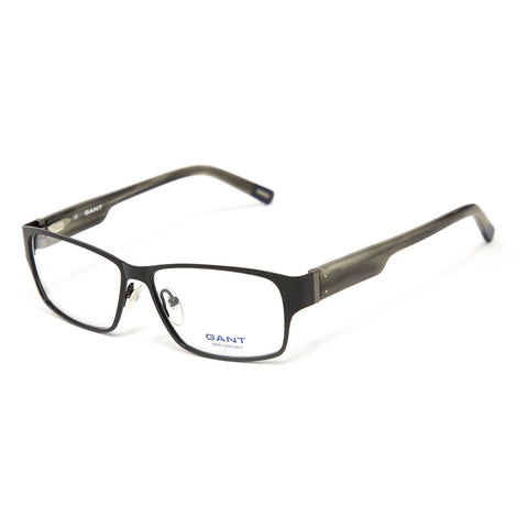 Gant Leopold Rectangular Eyeglass Frames 54mm - Satin Black NEW