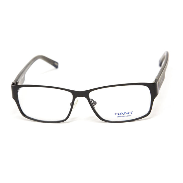 Gant Leopold Rectangular Eyeglass Frames 54mm - Satin Black NEW