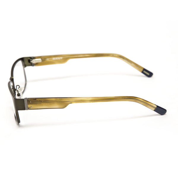 Gant Leopold Rectangular Eyeglass Frames 54mm - Satin Olive NEW