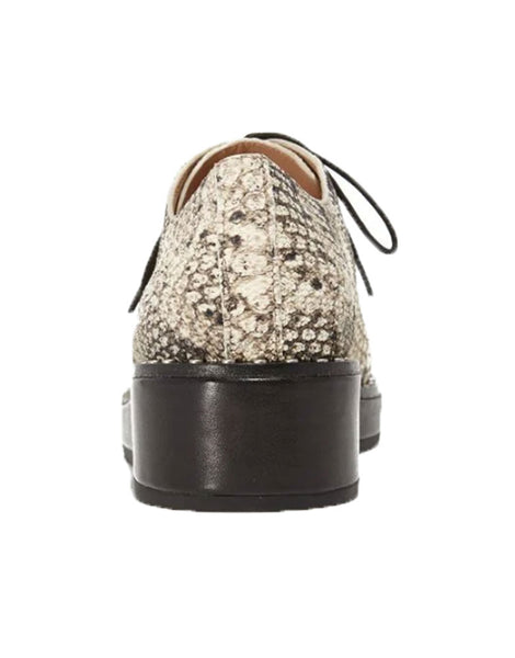 LOEFFLER RANDALL Women's Frances Wedge Oxfords, Graphite, 6B